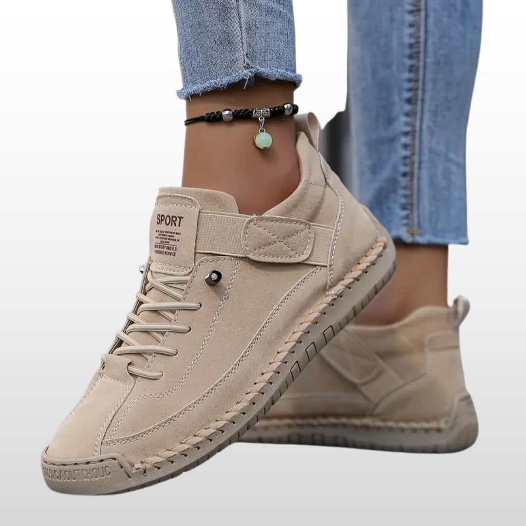 GISELLA™|LEATHER SNEAKERS