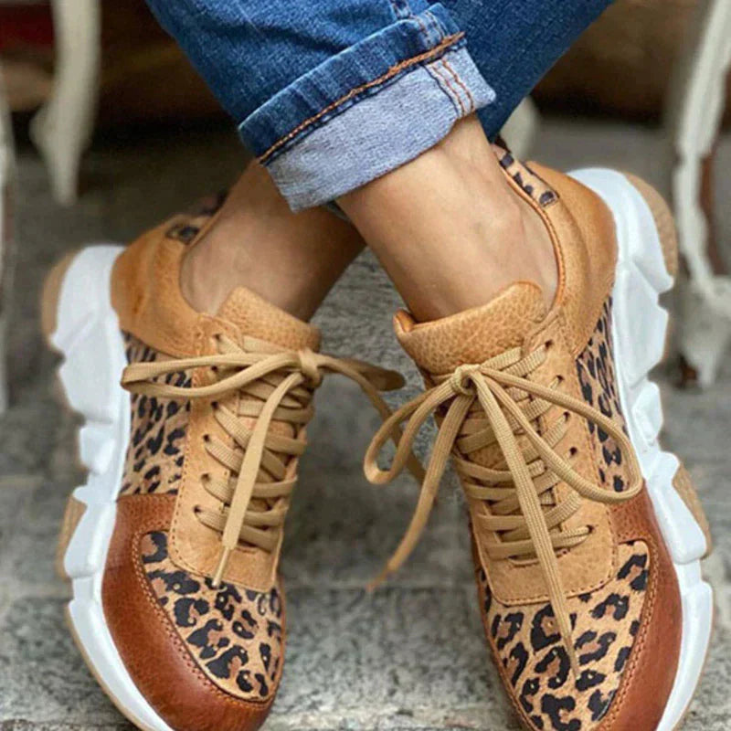 CORA™|COMFORT LEOPARD SNEAKERS