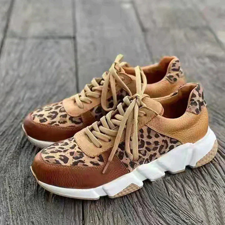 CORA™|COMFORT LEOPARD SNEAKERS